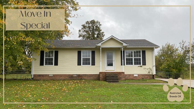 *** RESTRICTED BREEDS WELCOME / 6 MONTH LEASE OPTION / $500 DEPOSIT MOVE IN SPECIAL *** property image